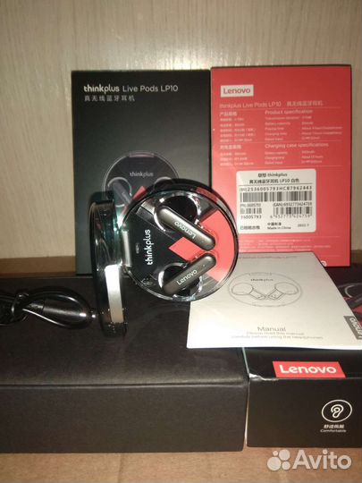 Наушники Lenovo Bluetooth