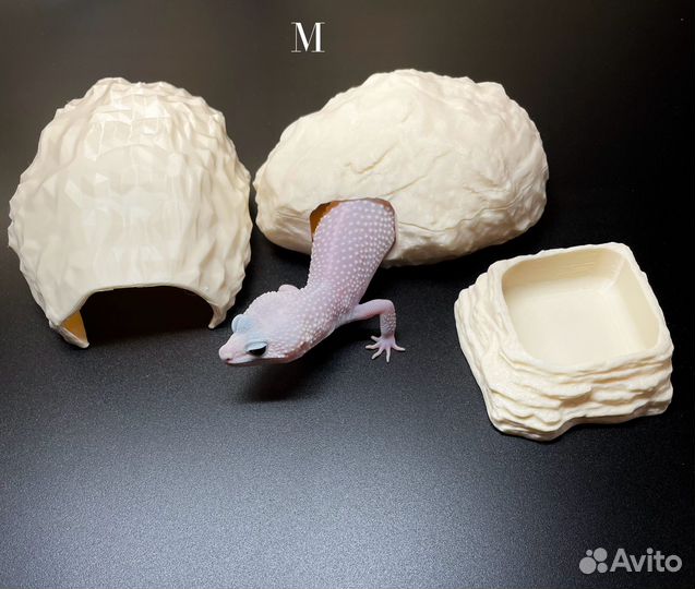 Набор для рептилий (влажная камера+поилка+укрытие)