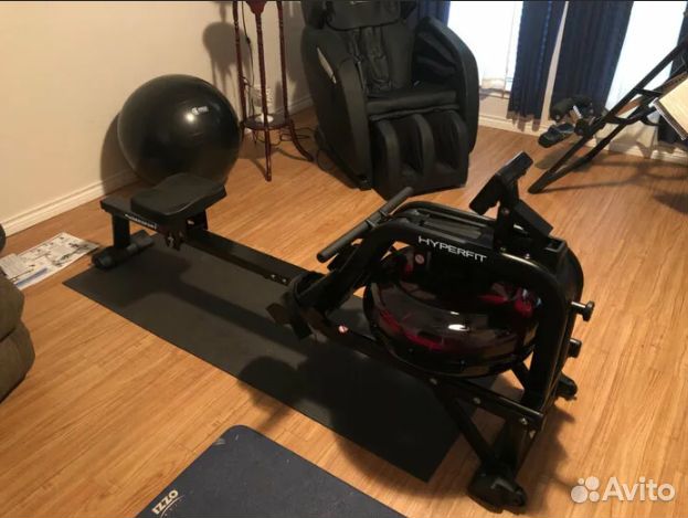 Гребной тренажер водный hyperfit rudersport g300