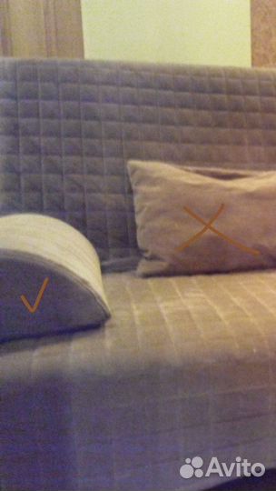 Подушка-подлокотник 2 штуки из Икеа