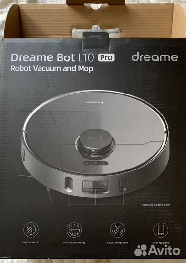 Робот-пылесос Dreame Robot Vacuum Bot L10 Pro