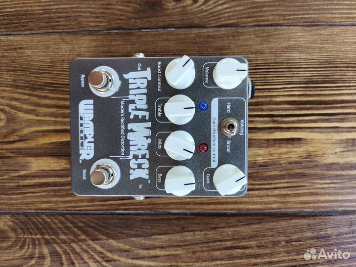 Гитарная педаль Wampler Triple Wreck Distortion