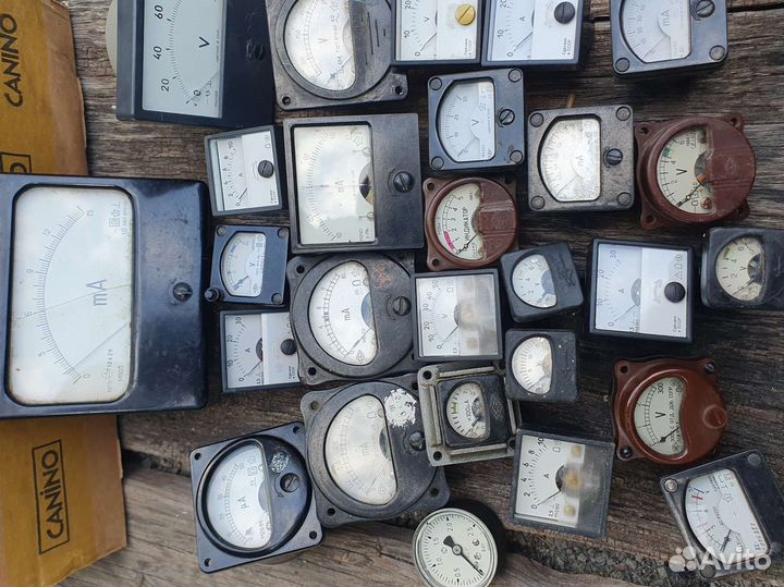 Приборы,мперметры,вольтметры СССР, чувствительные