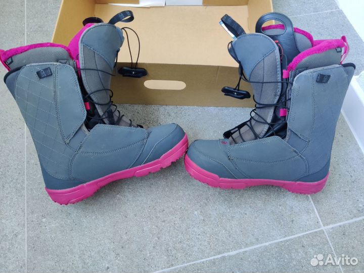 Ботинки для сноуборда salomon 2017-18 pearl grey
