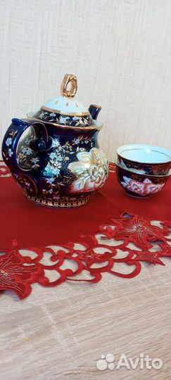 Набор чайник заварочный +пиалы