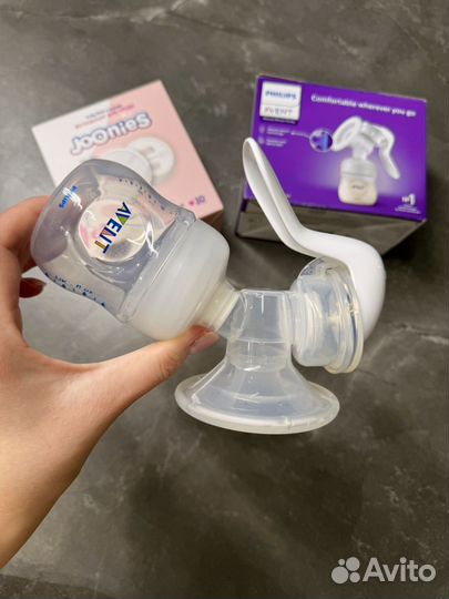 Молокоотсос avent ручной