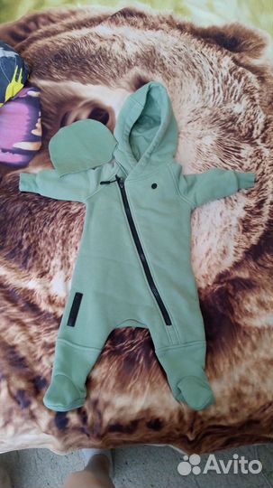 Детские комбинезоны от 1 месяца до 6