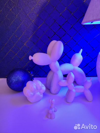 Дизайнерская статуэтка Собака Balloon Dog 4в1