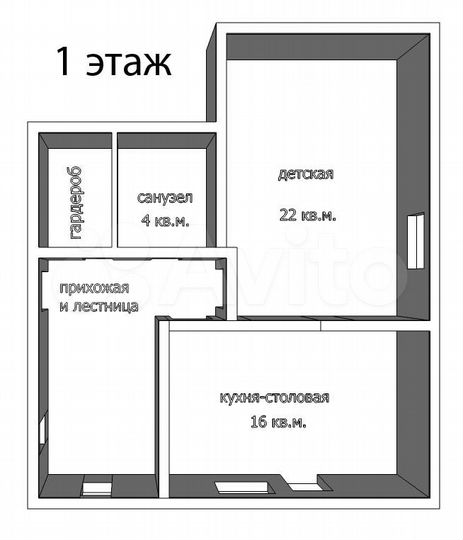 Дача 143 м² на участке 6 сот.