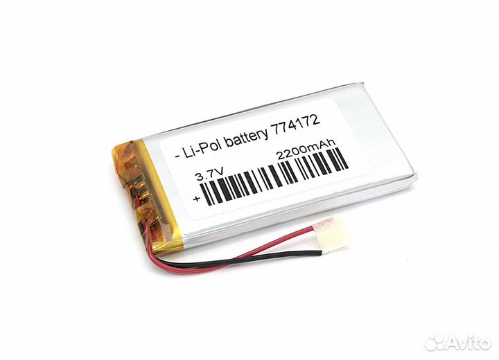 Аккумулятор Li-Pol (батарея) 7.7*41*72мм 2pin 3.7V