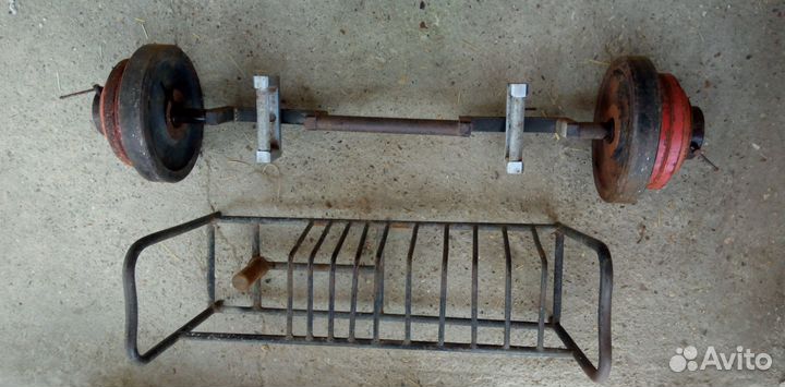 Штанга с блинами бу 70кг