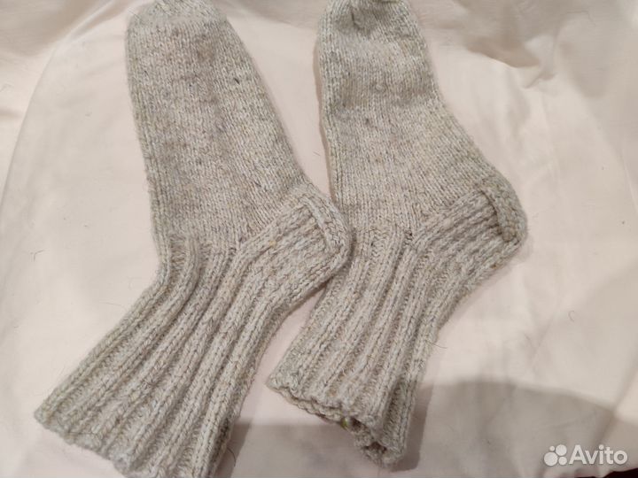 Носки из овечьей шерсти