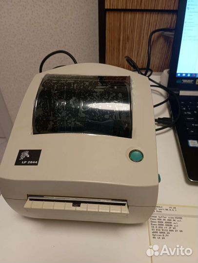 Принтер этикеток Zebra LP2844 USB комплект