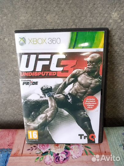 Игра ufc 3 xbox 360