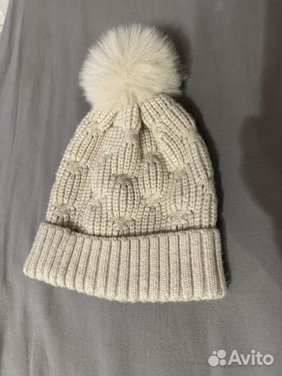 Шапка зимняя для девочки 1-3г
