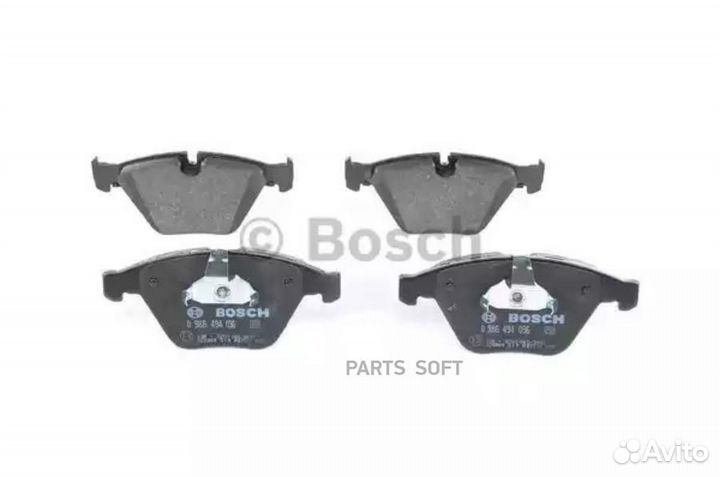 Bosch 0 986 494 036 Колодки BMW 7-серии E60, E61,E