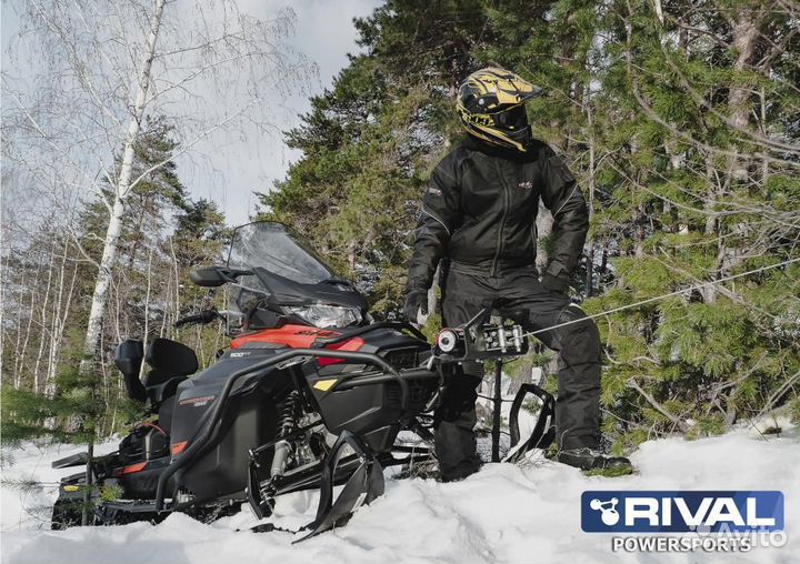 444.7272.1.K rival Бампер передний с боковой защит