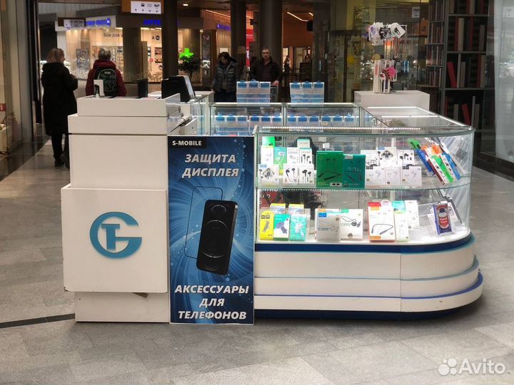 Торговый островок мобильные аксессуары