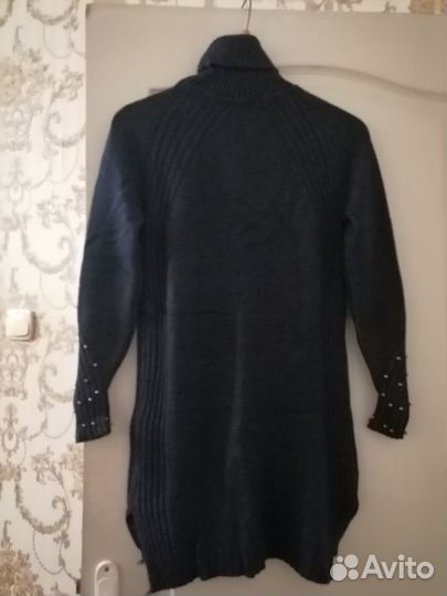 Свитер длинный - туника