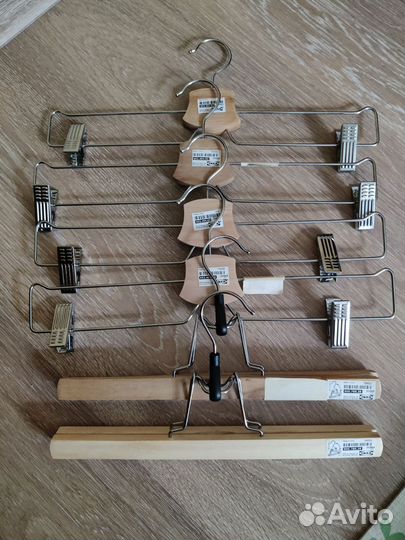 Вешалки плечики деревянные IKEA