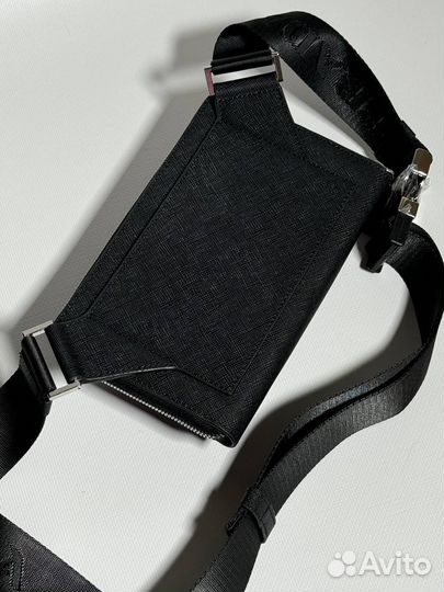 Мужская сумка слинг prada