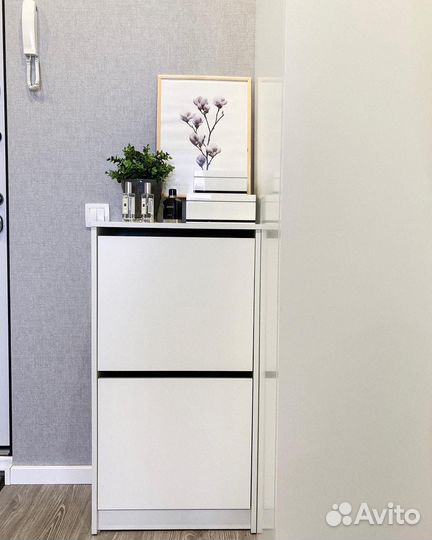 Обувница галошница IKEA бисса