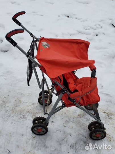 Коляска трость Glory 1103. красная бу