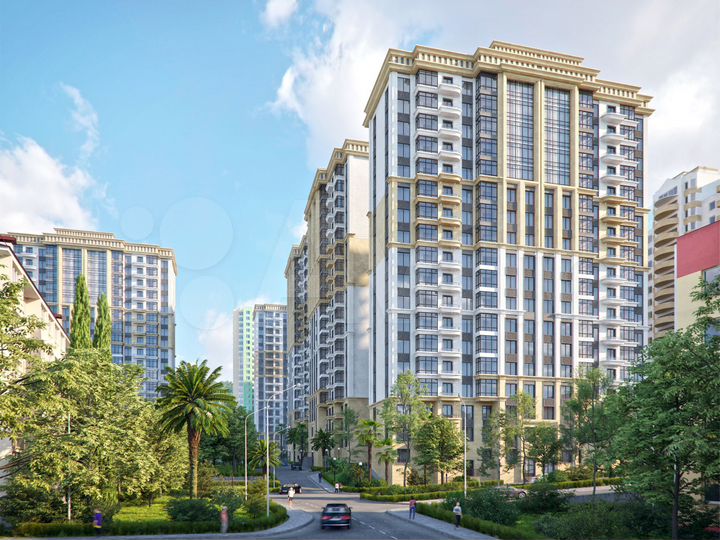 Своб. планировка, 60,4 м², 10/18 эт.