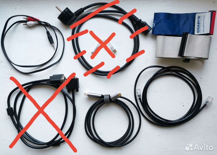 Кабели для компьютера, телефона