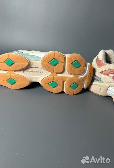 Кроссовки New Balance 9060 Cookie Pink Люкс