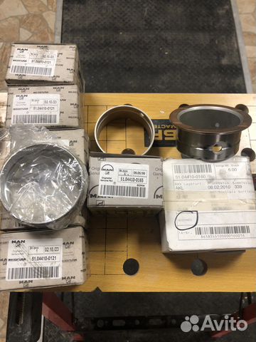 Втулки распредвала MAN комплект оригинал