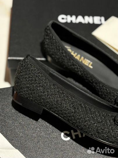 Балетки женские chanel