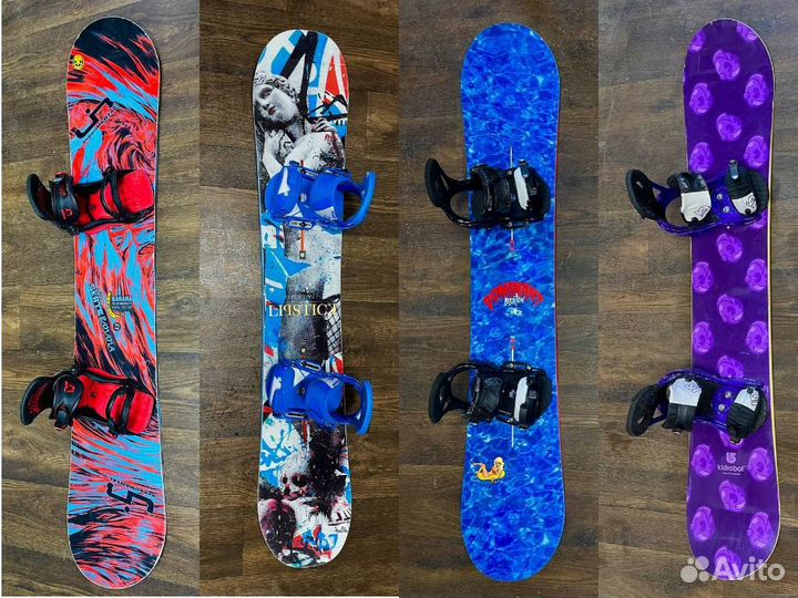 Сноуборды с креплениями из Европы и Америки
