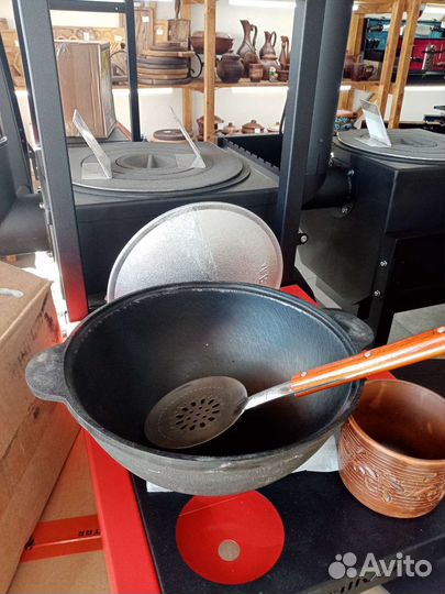 Казан чугунный 3,5 литра узбекский