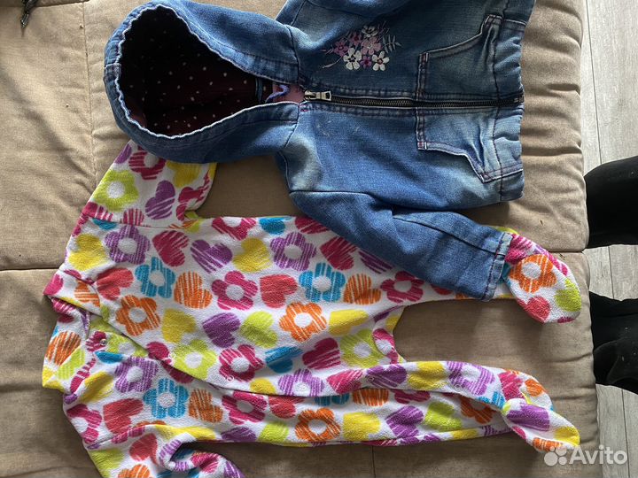 Вещи пакетом на девочку 74 80 zara hm