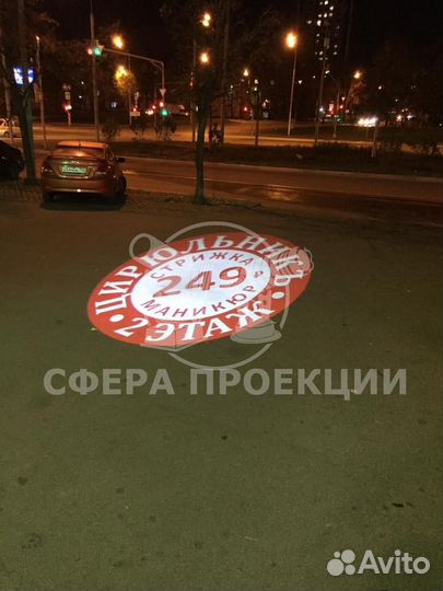 Светодиодные гобо проекторы для внутренней и наруж