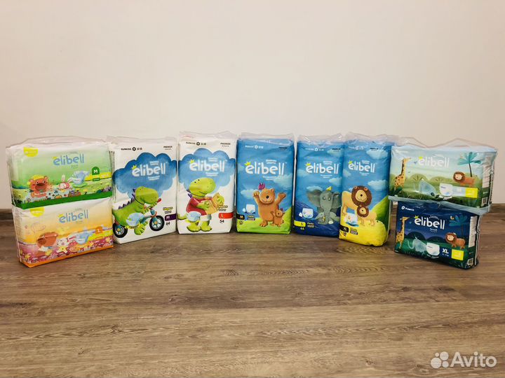 Подгузники трусики Elibell