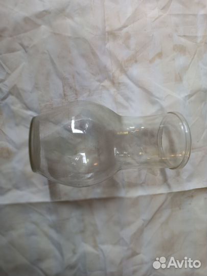 Крынка стеклянная, винтажная, интерьер