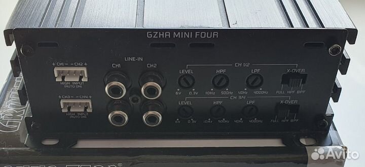 Усилитель 4 канальный Ground Zero gzha Mini Four