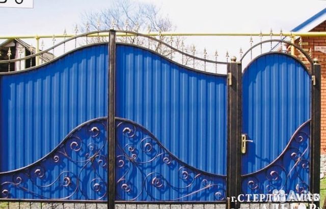 Ворота кованые