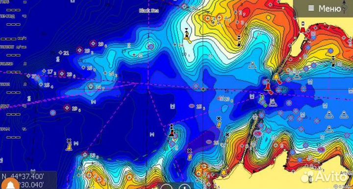 C-map (симап) RS-Y045 черное море,Сочи,Крым