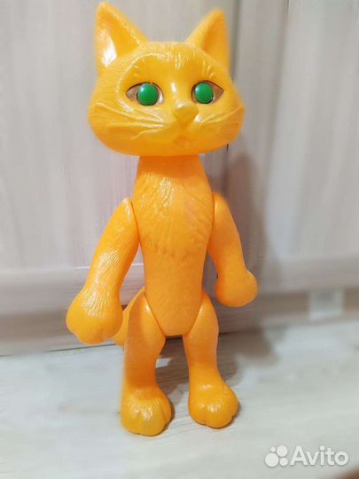 Кот СССР игрушка полиэтилен