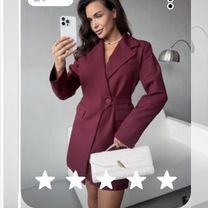 Платье пиджак вечернее