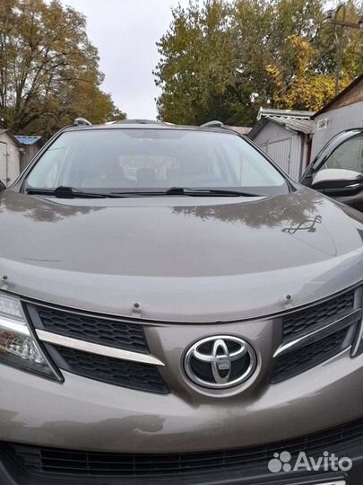 Дефлектор капота toyota rav4