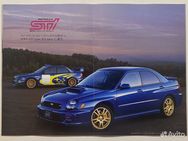 Дилерские каталоги Subaru Impreza GD/GG 2000-2006