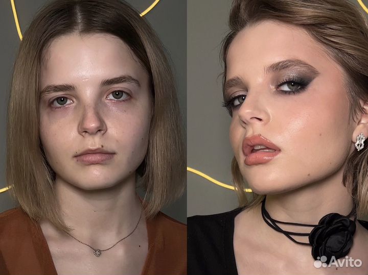 Макияж и прическа с выездом на дом, визажист