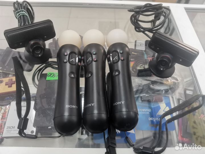 Комплект ps move + камера