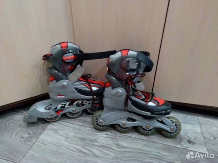 Роликовые коньки детские раздвижные