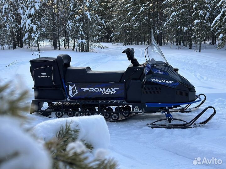 Снегоход promax yakut 500 версия 2.0 4T 20 черный