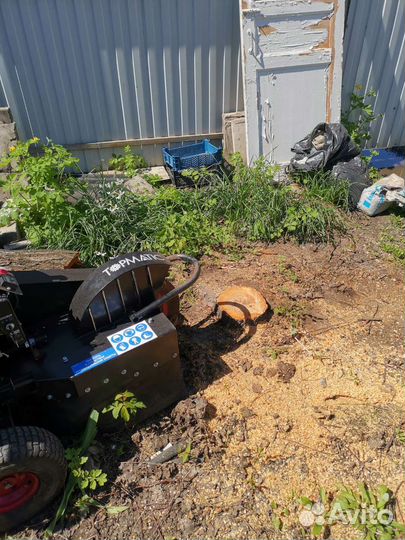 Дробление пней, удаление пней